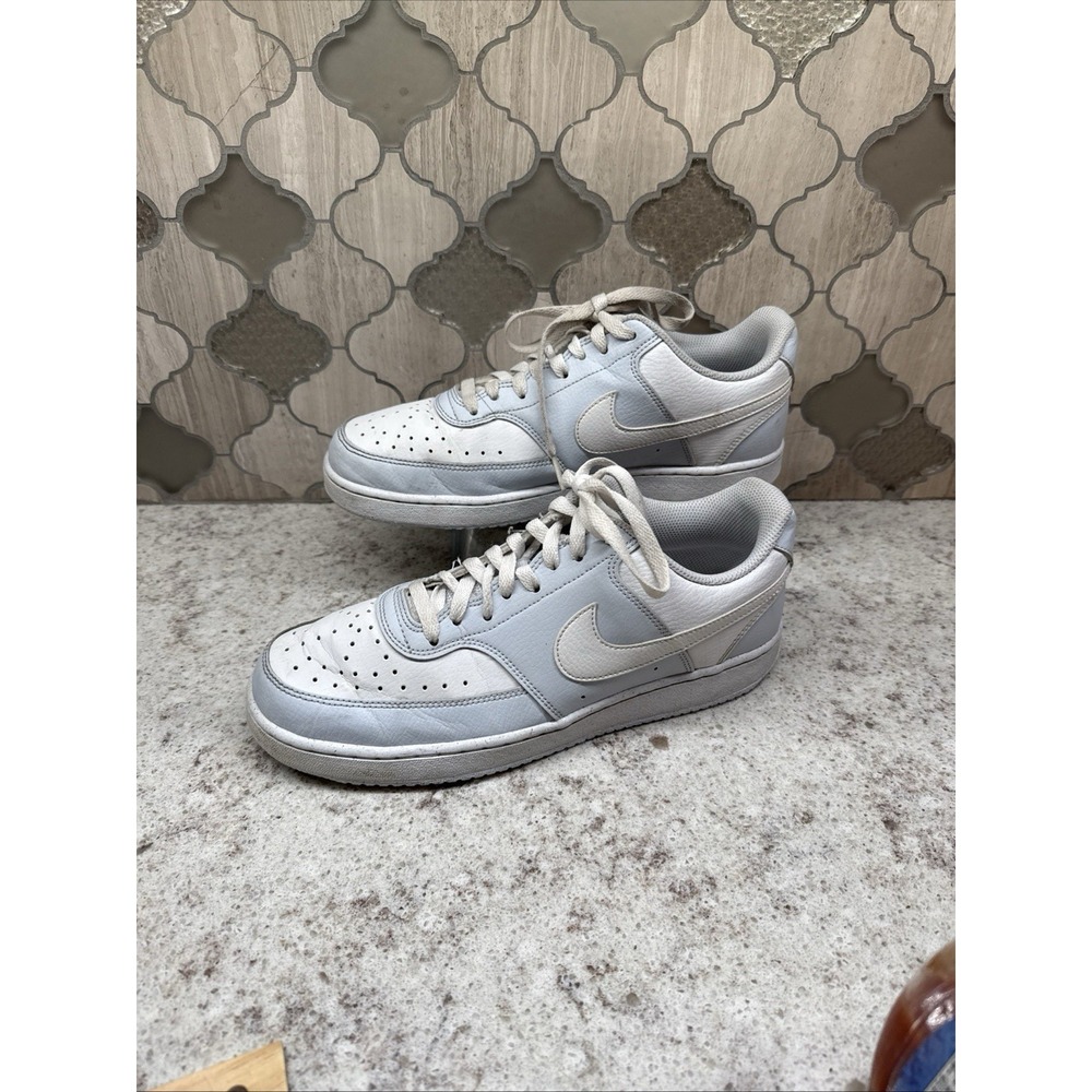 Nike Court Vision Women's Size 10 Dh3158-004 Low Sneaker Baby Blue White Sneaker